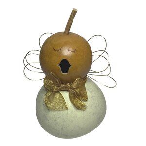 Meadowbrooke Gourds Angel Gourd Christmas Singing Angel Girl Gourd